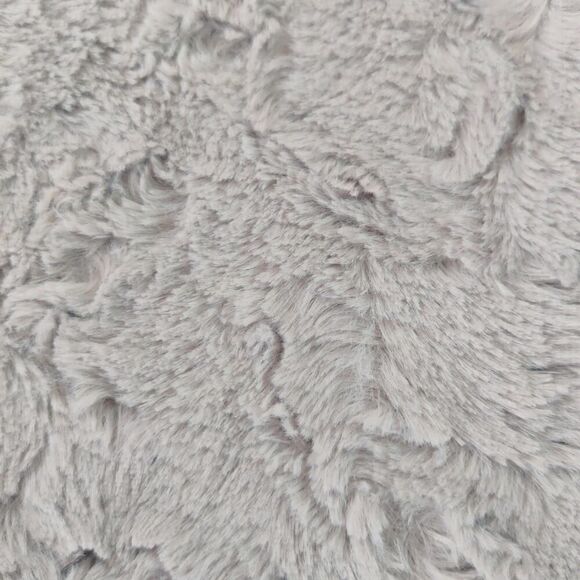 Anthropologie Leifsdottir faux fur zip back short sleeve tee sz L - Picture 8 of 11